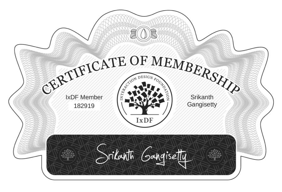 Membership Certificate