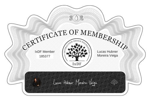 Lucas's Certificate of membership