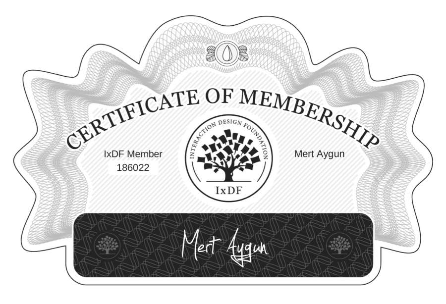 Membership Certificate