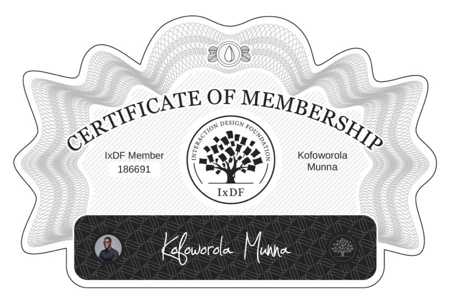 Membership Certificate