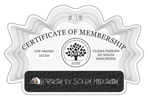 CILENA's Certificate of membership
