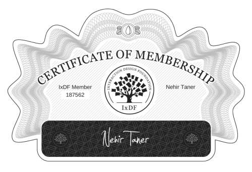 Nehir's Certificate of membership