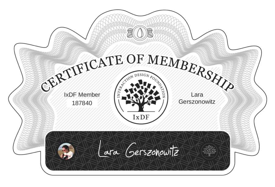 Membership Certificate