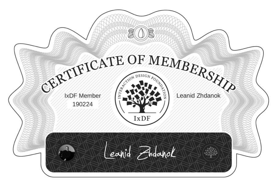 Membership Certificate