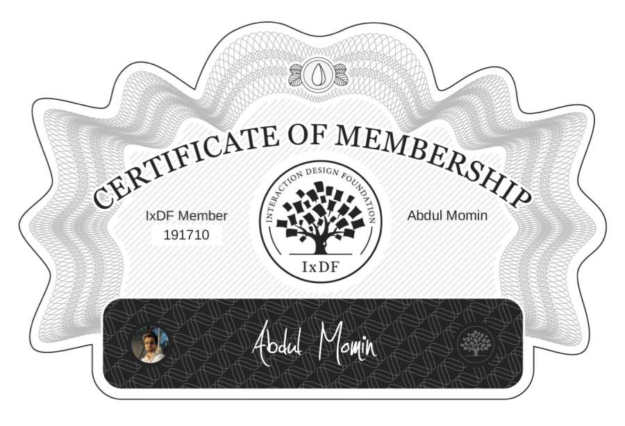 Membership Certificate