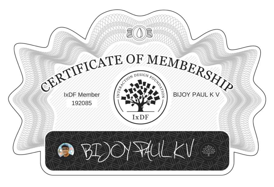 Membership Certificate