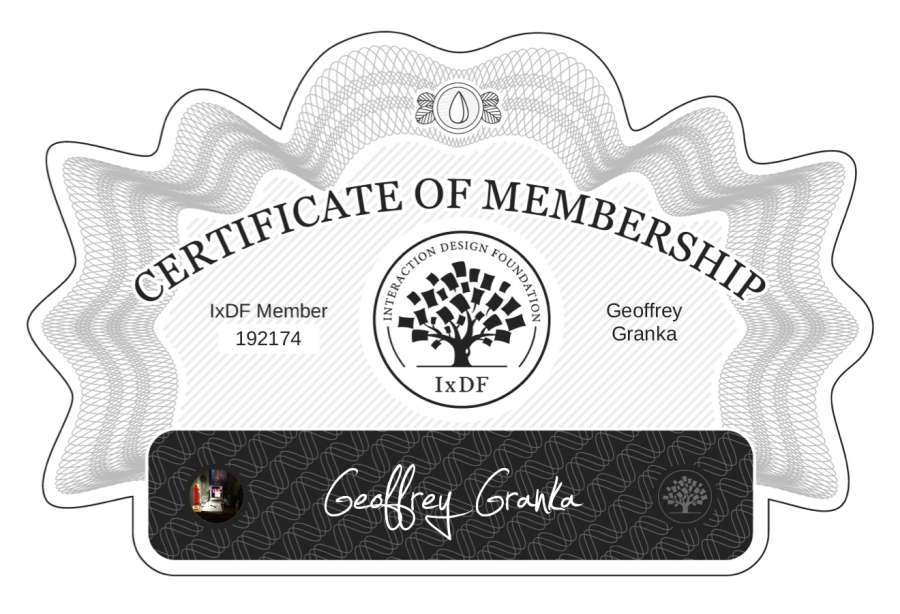 Membership Certificate