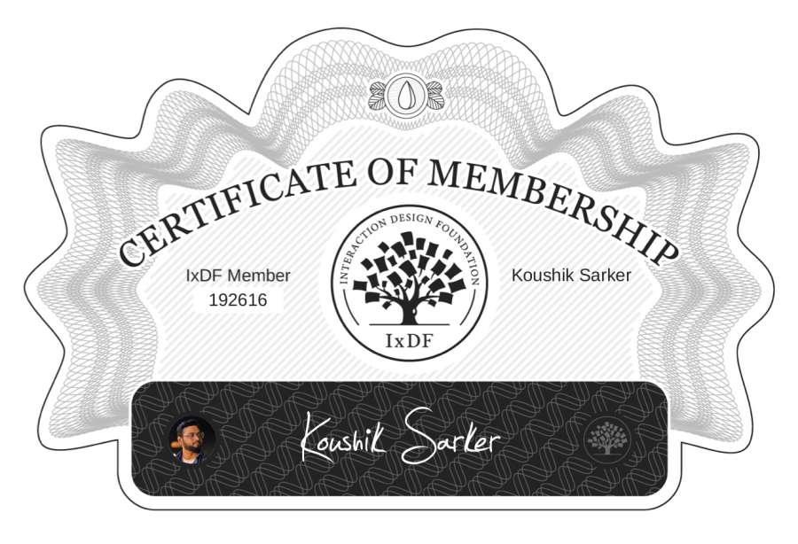 Membership Certificate