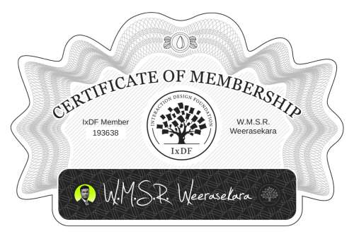 W.M.S.R.'s Certificate of membership