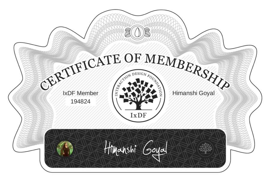 Membership Certificate