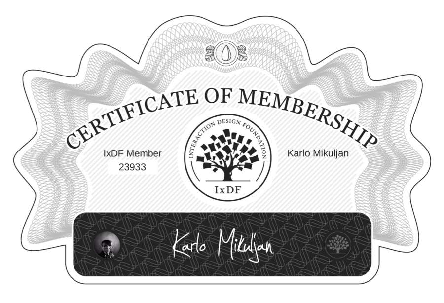 Membership Certificate