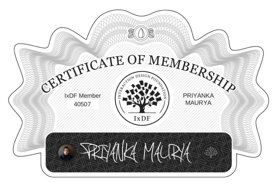 Membership Certificate