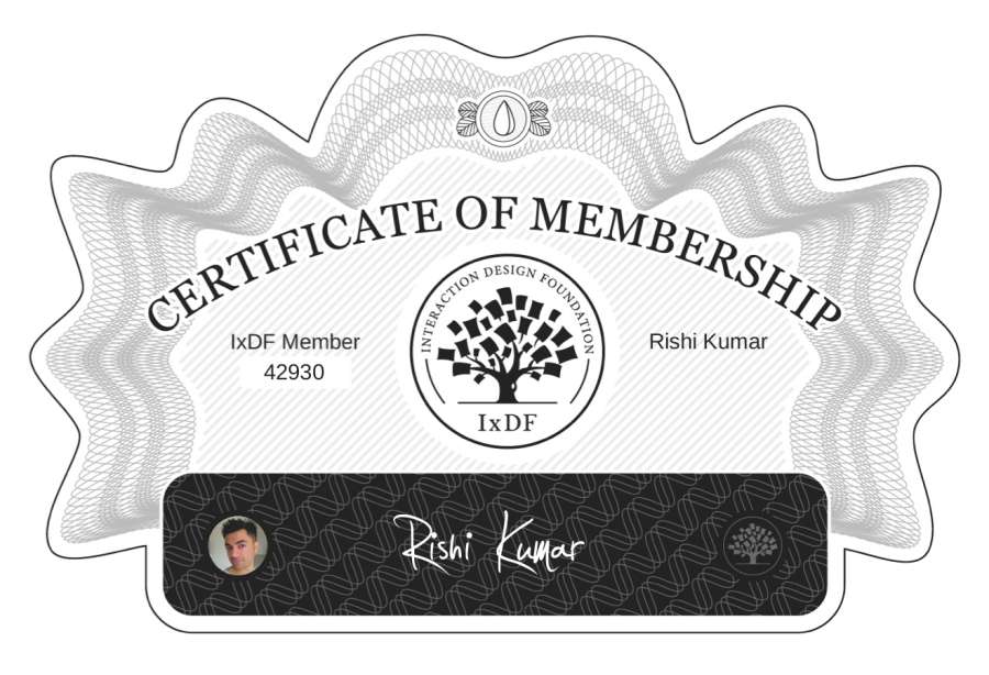 Membership Certificate