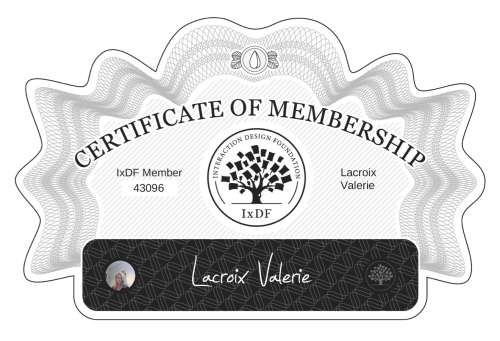 Lacroix's Certificate of membership