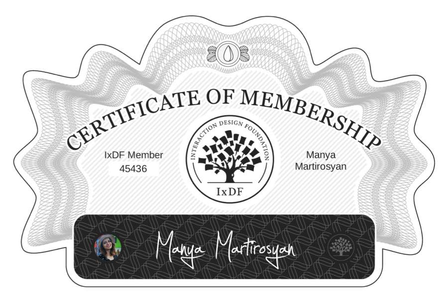Membership Certificate