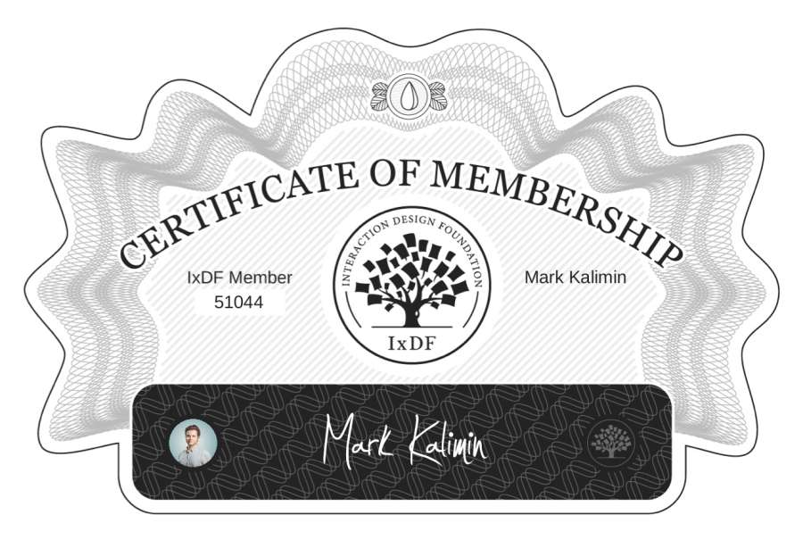 Membership Certificate