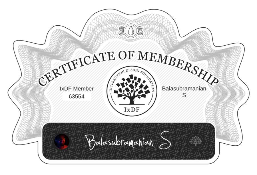 Membership Certificate