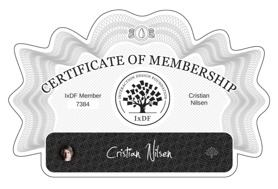 Membership Certificate