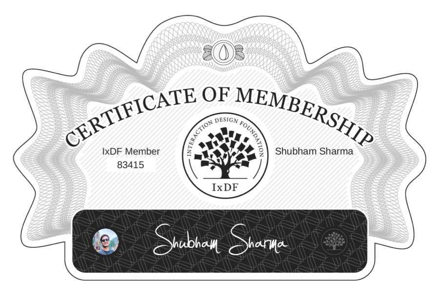 Membership Certificate