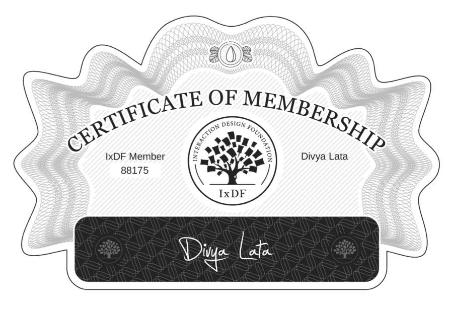Membership Certificate