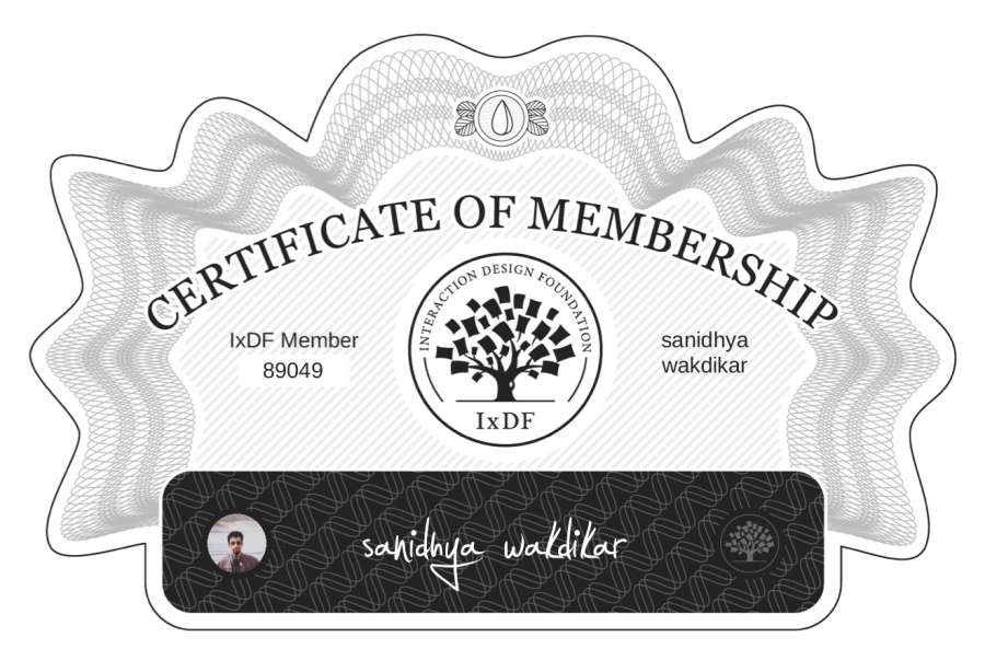 Membership Certificate