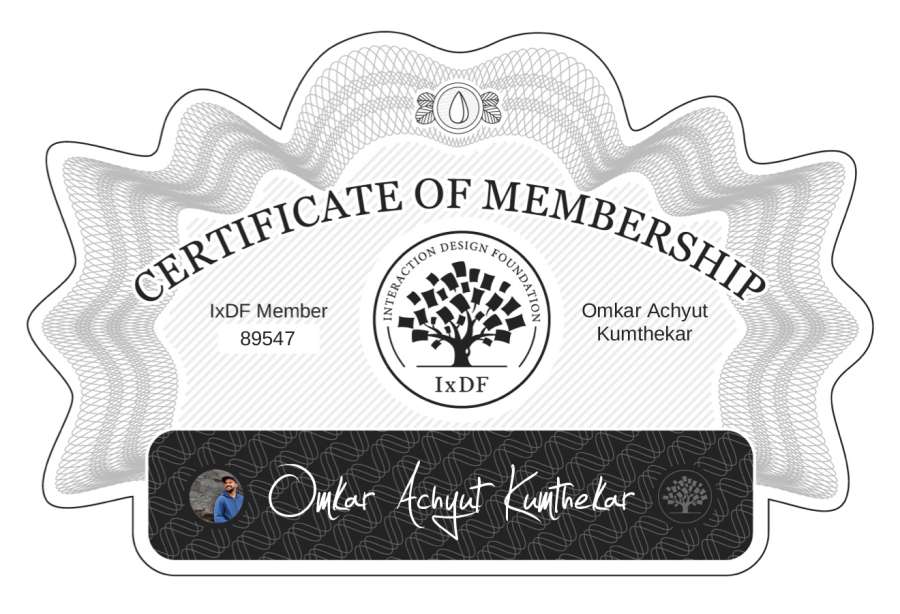 Membership Certificate