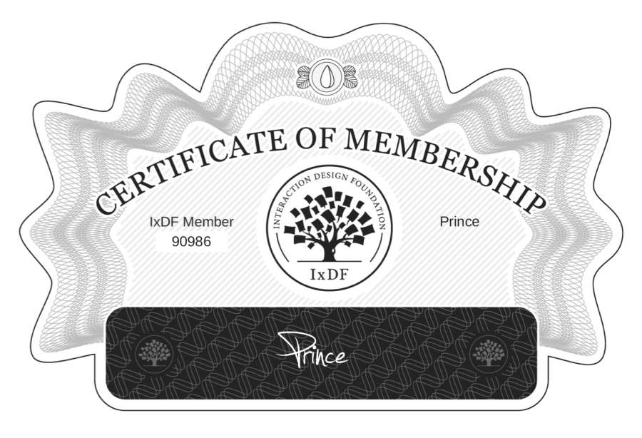 Membership Certificate