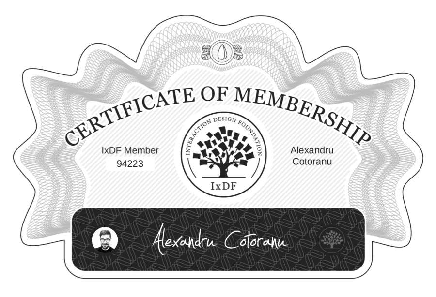 Membership Certificate