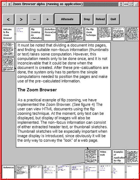 Flip zooming with a page zoomed in. Note the lines between pages to denote order!